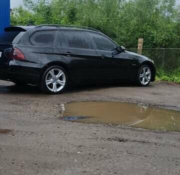 Черный БМВ 3 Серия, объемом двигателя 2 л и пробегом 313 тыс. км за 8500 $, фото 6 на Automoto.ua