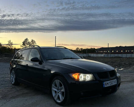 Чорний БМВ 3 Серія, об'ємом двигуна 2 л та пробігом 308 тис. км за 7500 $, фото 6 на Automoto.ua