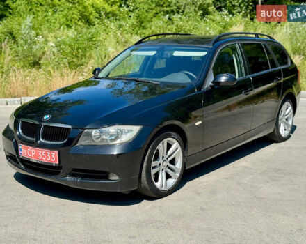 Черный БМВ 3 Серия, объемом двигателя 2 л и пробегом 193 тыс. км за 7200 $, фото 2 на Automoto.ua