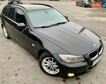 Черный БМВ 3 Серия, объемом двигателя 2 л и пробегом 318 тыс. км за 9300 $, фото 2 на Automoto.ua