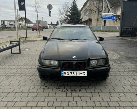 Черный БМВ 3 Серия, объемом двигателя 1.8 л и пробегом 358 тыс. км за 1000 $, фото 1 на Automoto.ua