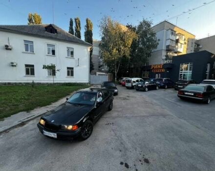Черный БМВ 3 Серия, объемом двигателя 2.5 л и пробегом 70 тыс. км за 1750 $, фото 1 на Automoto.ua