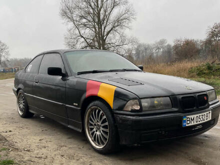 Черный БМВ 3 Серия, объемом двигателя 2.5 л и пробегом 360 тыс. км за 5300 $, фото 1 на Automoto.ua