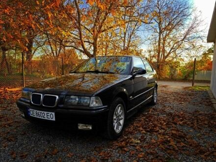 Черный БМВ 3 Серия, объемом двигателя 1.9 л и пробегом 169 тыс. км за 3700 $, фото 1 на Automoto.ua