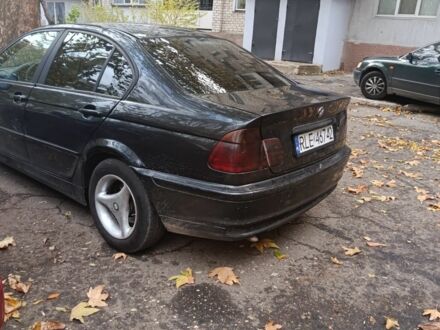 Черный БМВ 3 Серия, объемом двигателя 2 л и пробегом 399 тыс. км за 1750 $, фото 1 на Automoto.ua