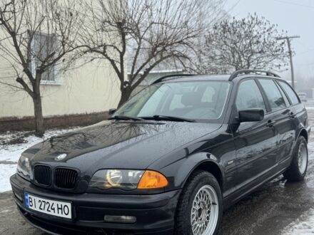 Чорний БМВ 3 Серія, об'ємом двигуна 2 л та пробігом 327 тис. км за 4650 $, фото 1 на Automoto.ua