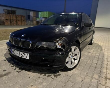 Черный БМВ 3 Серия, объемом двигателя 2.5 л и пробегом 300 тыс. км за 1300 $, фото 1 на Automoto.ua