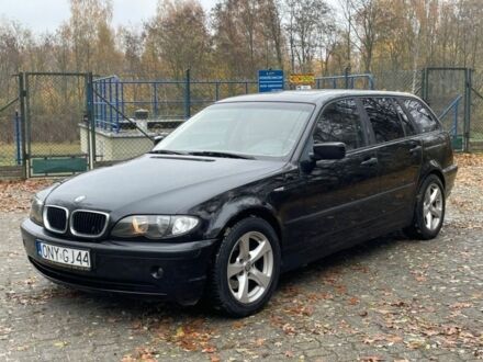 Чорний БМВ 3 Серія, об'ємом двигуна 2 л та пробігом 290 тис. км за 1639 $, фото 1 на Automoto.ua