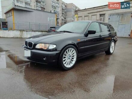 Черный БМВ 3 Серия, объемом двигателя 2.2 л и пробегом 312 тыс. км за 4500 $, фото 1 на Automoto.ua