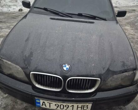 Чорний БМВ 3 Серія, об'ємом двигуна 2 л та пробігом 338 тис. км за 4100 $, фото 1 на Automoto.ua
