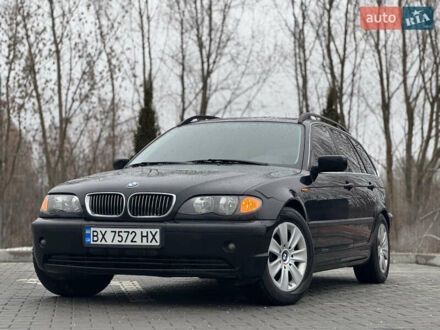 Черный БМВ 3 Серия, объемом двигателя 2.2 л и пробегом 240 тыс. км за 5200 $, фото 1 на Automoto.ua