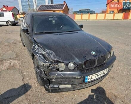 Черный БМВ 3 Серия, объемом двигателя 1.8 л и пробегом 270 тыс. км за 1850 $, фото 1 на Automoto.ua