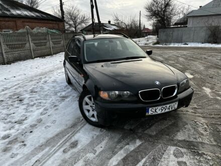 Черный БМВ 3 Серия, объемом двигателя 2 л и пробегом 260 тыс. км за 2600 $, фото 1 на Automoto.ua