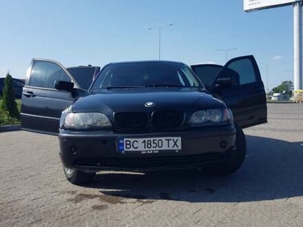 Черный БМВ 3 Серия, объемом двигателя 2 л и пробегом 318 тыс. км за 4500 $, фото 1 на Automoto.ua