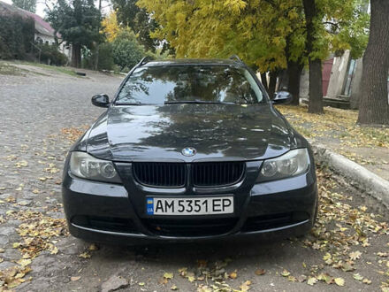 Чорний БМВ 3 Серія, об'ємом двигуна 2 л та пробігом 350 тис. км за 6400 $, фото 1 на Automoto.ua