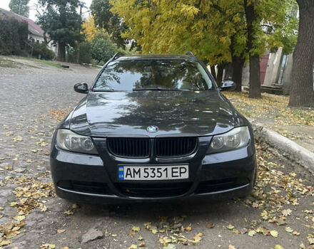 Чорний БМВ 3 Серія, об'ємом двигуна 2 л та пробігом 350 тис. км за 6400 $, фото 1 на Automoto.ua