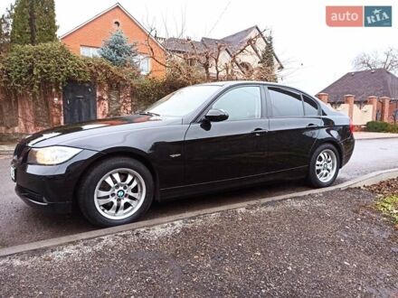 Черный БМВ 3 Серия, объемом двигателя 2 л и пробегом 184 тыс. км за 8600 $, фото 1 на Automoto.ua