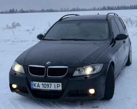 Черный БМВ 3 Серия, объемом двигателя 2 л и пробегом 370 тыс. км за 7200 $, фото 1 на Automoto.ua