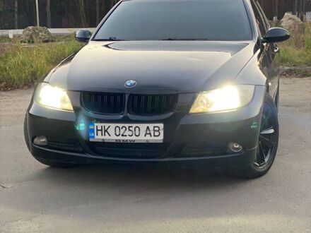 Черный БМВ 3 Серия, объемом двигателя 2 л и пробегом 243 тыс. км за 5500 $, фото 1 на Automoto.ua