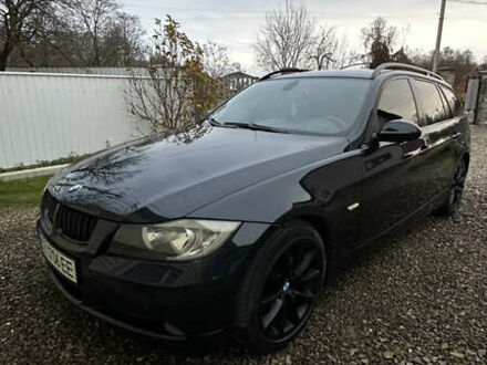 Черный БМВ 3 Серия, объемом двигателя 2 л и пробегом 355 тыс. км за 7800 $, фото 1 на Automoto.ua