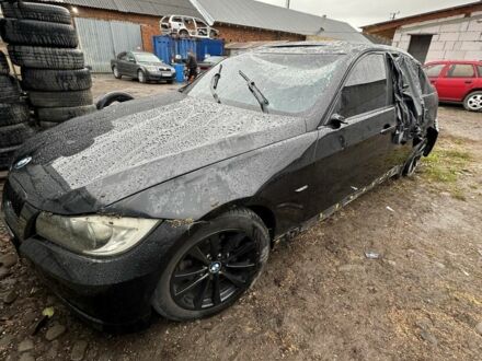 Черный БМВ 3 Серия, объемом двигателя 2 л и пробегом 320 тыс. км за 2500 $, фото 1 на Automoto.ua