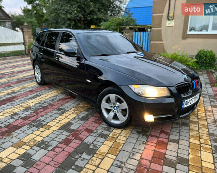Черный БМВ 3 Серия, объемом двигателя 2 л и пробегом 286 тыс. км за 7700 $, фото 1 на Automoto.ua