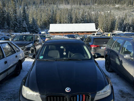 Черный БМВ 3 Серия, объемом двигателя 2 л и пробегом 280 тыс. км за 7500 $, фото 1 на Automoto.ua