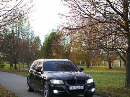 Черный БМВ 3 Серия, объемом двигателя 2 л и пробегом 257 тыс. км за 9100 $, фото 1 на Automoto.ua