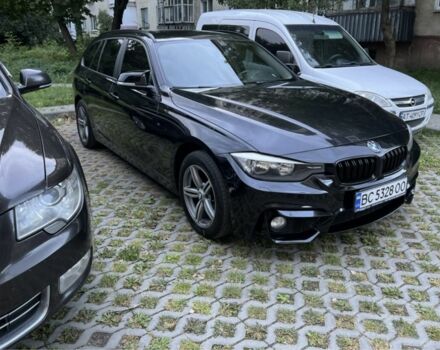 Черный БМВ 3 Серия, объемом двигателя 2 л и пробегом 120 тыс. км за 9500 $, фото 1 на Automoto.ua