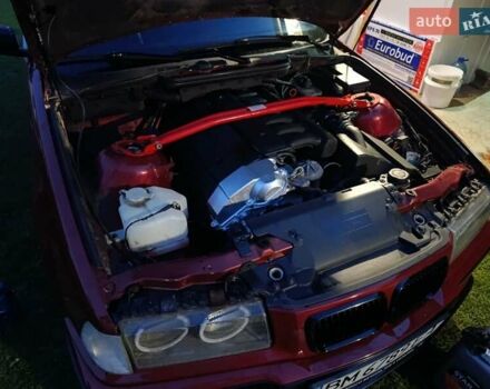 Червоний БМВ 3 Серія, об'ємом двигуна 2 л та пробігом 300 тис. км за 4600 $, фото 21 на Automoto.ua