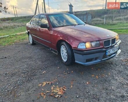 Червоний БМВ 3 Серія, об'ємом двигуна 1.8 л та пробігом 200 тис. км за 1700 $, фото 1 на Automoto.ua