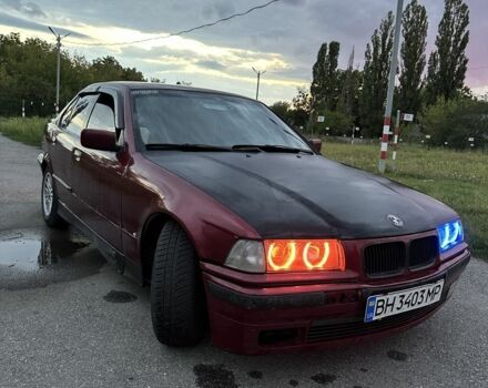 Червоний БМВ 3 Серія, об'ємом двигуна 1.8 л та пробігом 170 тис. км за 2600 $, фото 2 на Automoto.ua