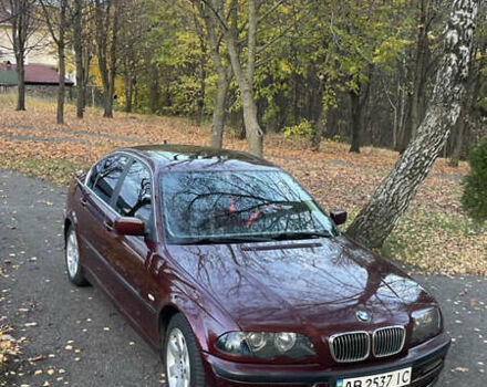 Красный БМВ 3 Серия, объемом двигателя 2.2 л и пробегом 282 тыс. км за 4900 $, фото 1 на Automoto.ua