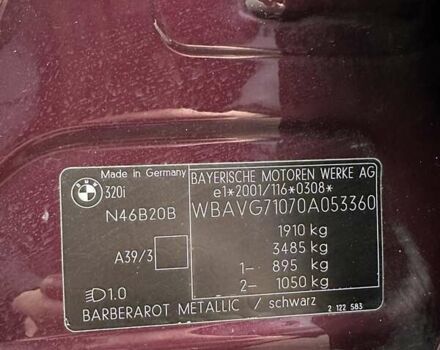 Красный БМВ 3 Серия, объемом двигателя 1.99 л и пробегом 166 тыс. км за 7999 $, фото 33 на Automoto.ua