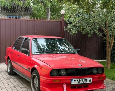 Красный БМВ 3 Серия, объемом двигателя 2 л и пробегом 180 тыс. км за 4800 $, фото 1 на Automoto.ua