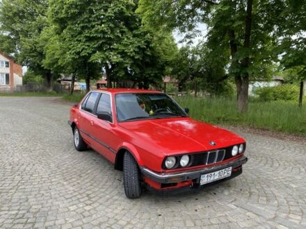 БМВ 3 Серія 1987 у Тячеве на Automoto.ua Червоний БМВ 3 Серія, об'ємом двигуна 10 л та пробігом 2 тис. км за 1900 $, фото 1 на Automoto.ua