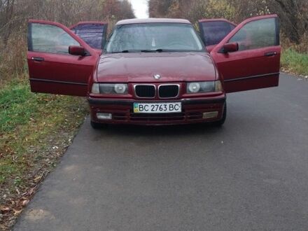 Красный БМВ 3 Серия, объемом двигателя 2 л и пробегом 250 тыс. км за 1400 $, фото 1 на Automoto.ua