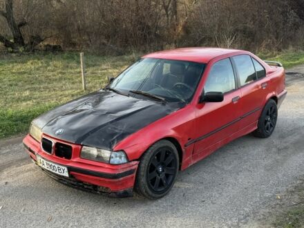 Красный БМВ 3 Серия, объемом двигателя 1.6 л и пробегом 250 тыс. км за 1100 $, фото 1 на Automoto.ua