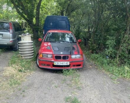 Красный БМВ 3 Серия, объемом двигателя 1.8 л и пробегом 530 тыс. км за 2700 $, фото 1 на Automoto.ua