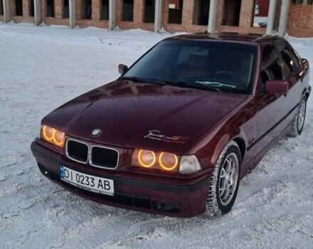Красный БМВ 3 Серия, объемом двигателя 1.6 л и пробегом 452 тыс. км за 2500 $, фото 1 на Automoto.ua