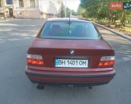 Червоний БМВ 3 Серія, об'ємом двигуна 2.8 л та пробігом 426 тис. км за 4400 $, фото 1 на Automoto.ua