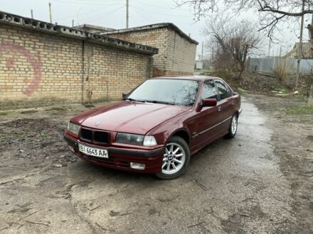 Червоний БМВ 3 Серія, об'ємом двигуна 1.6 л та пробігом 322 тис. км за 1650 $, фото 1 на Automoto.ua