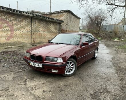 Красный БМВ 3 Серия, объемом двигателя 1.6 л и пробегом 322 тыс. км за 1650 $, фото 1 на Automoto.ua