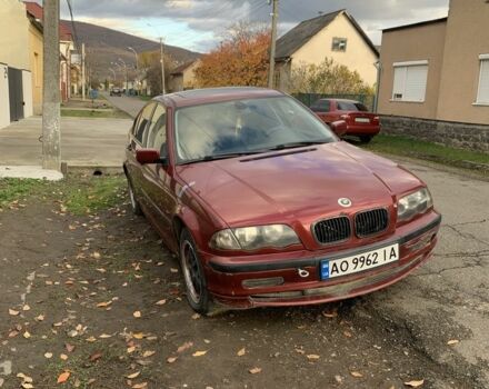 Красный БМВ 3 Серия, объемом двигателя 1.9 л и пробегом 256 тыс. км за 1650 $, фото 1 на Automoto.ua
