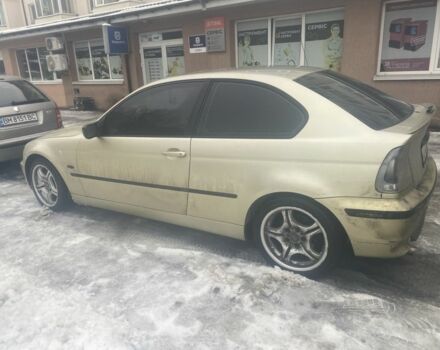 Желтый БМВ 3 Серия, объемом двигателя 2.4 л и пробегом 215 тыс. км за 3200 $, фото 1 на Automoto.ua