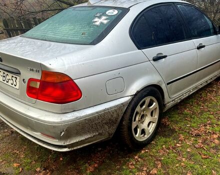 Серый БМВ 3 Серия, объемом двигателя 1.9 л и пробегом 380 тыс. км за 1800 $, фото 3 на Automoto.ua