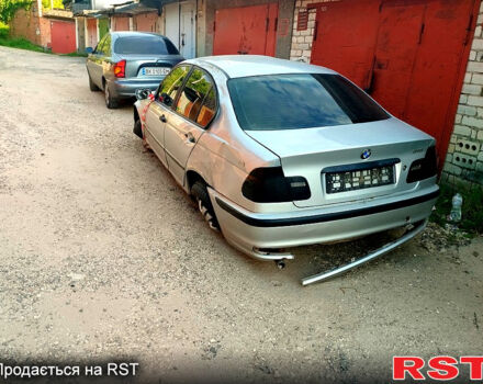 Серый БМВ 3 Серия, объемом двигателя 1.9 л и пробегом 385 тыс. км за 1400 $, фото 1 на Automoto.ua