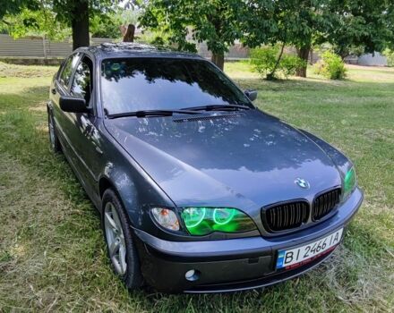 Серый БМВ 3 Серия, объемом двигателя 2 л и пробегом 287 тыс. км за 5200 $, фото 1 на Automoto.ua
