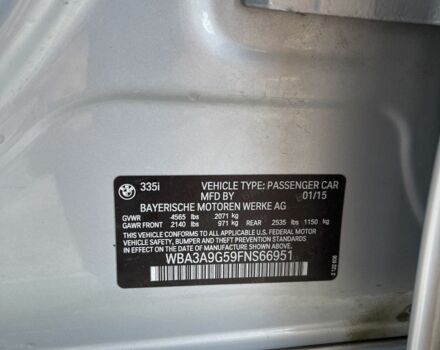 Серый БМВ 3 Серия, объемом двигателя 3 л и пробегом 179 тыс. км за 17350 $, фото 13 на Automoto.ua
