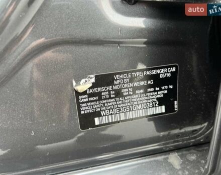 БМВ 3 Серия 2016 в Киеве на Automoto.ua Серый БМВ 3 Серия, объемом двигателя 2 л и пробегом 101 тыс. км за 19500 $, фото 47 на Automoto.ua